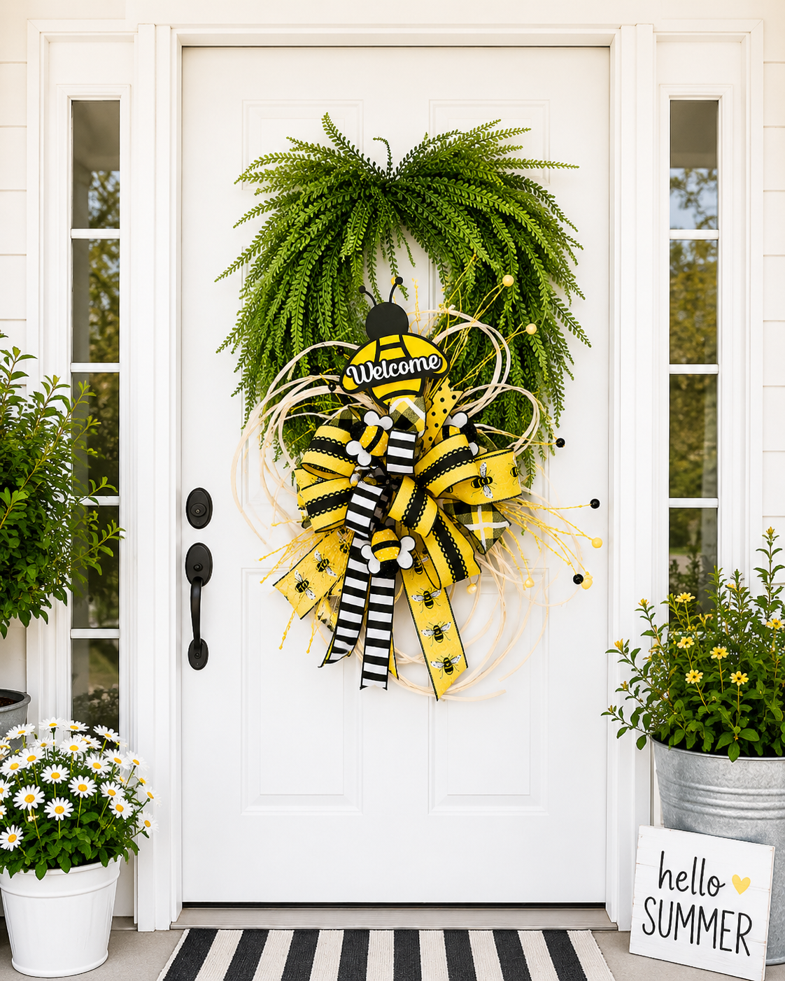 Bee Welcome Bloom Backer Attachment