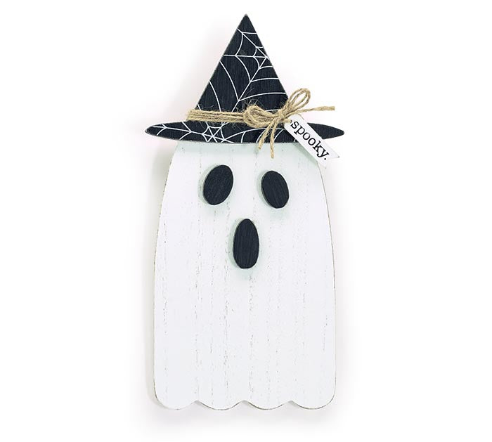 Witch Hat Ghost Wall Hanging