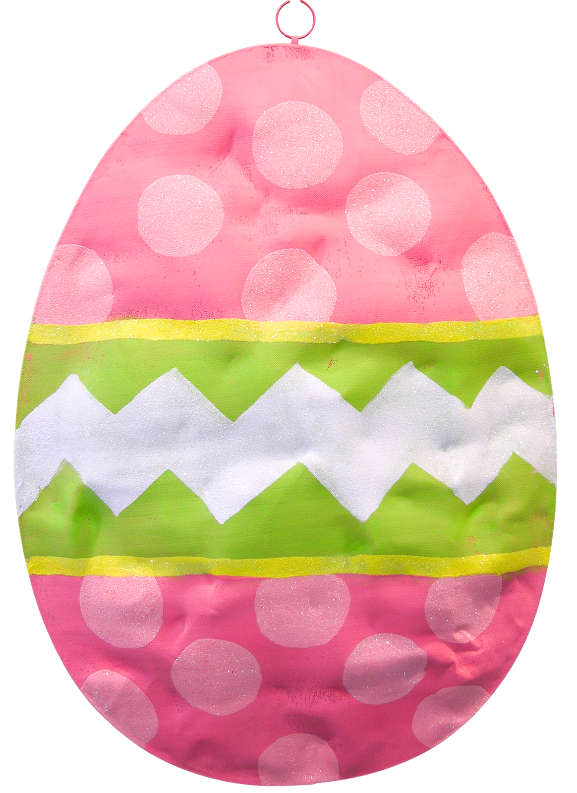 Metal Mesh Egg Door Hanger