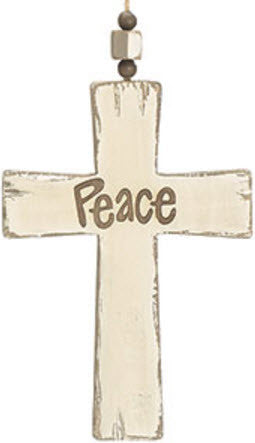 Rustic Cross Ornament