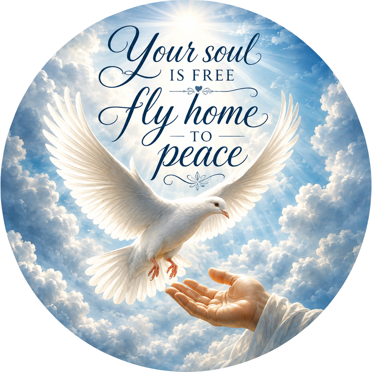 Exclusive Memorial Signs – Elegant Remembrance Tribute – Available in 10" & 11.75" – Cemetery Decor