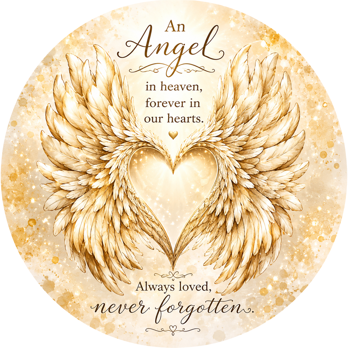 Exclusive Memorial Signs – Elegant Remembrance Tribute – Available in 10" & 11.75" – Cemetery Decor