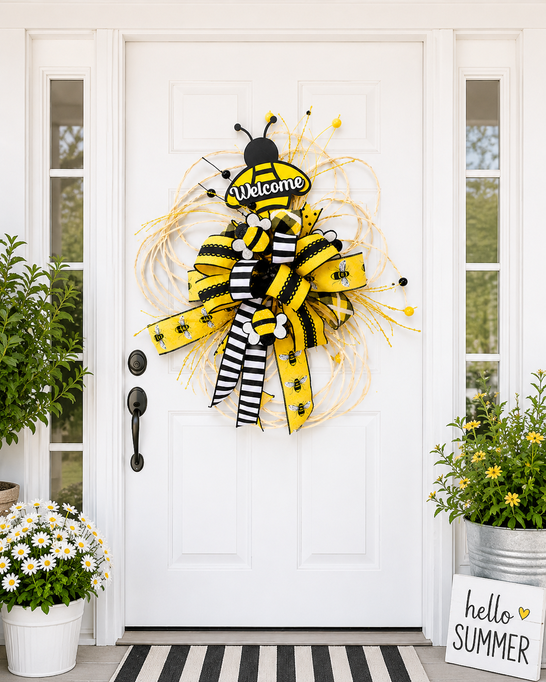 Bee Welcome Bloom Backer Attachment
