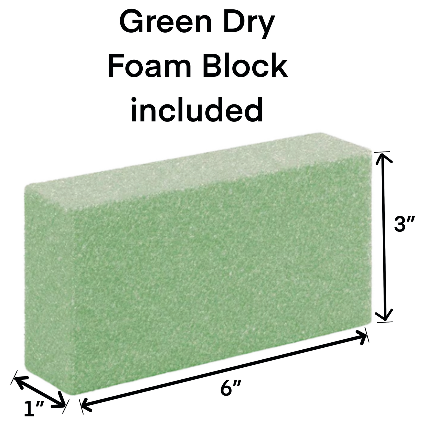 The Bloom Backer™ – Large Interchangeable Floral Foam Holder for Wreaths, Arrangements & Crafts