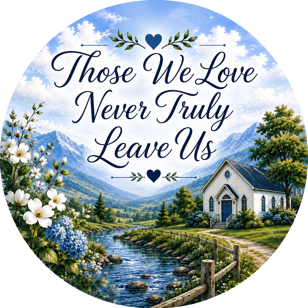 Exclusive Memorial Signs – Elegant Remembrance Tribute – Available in 10" & 11.75" – Cemetery Decor