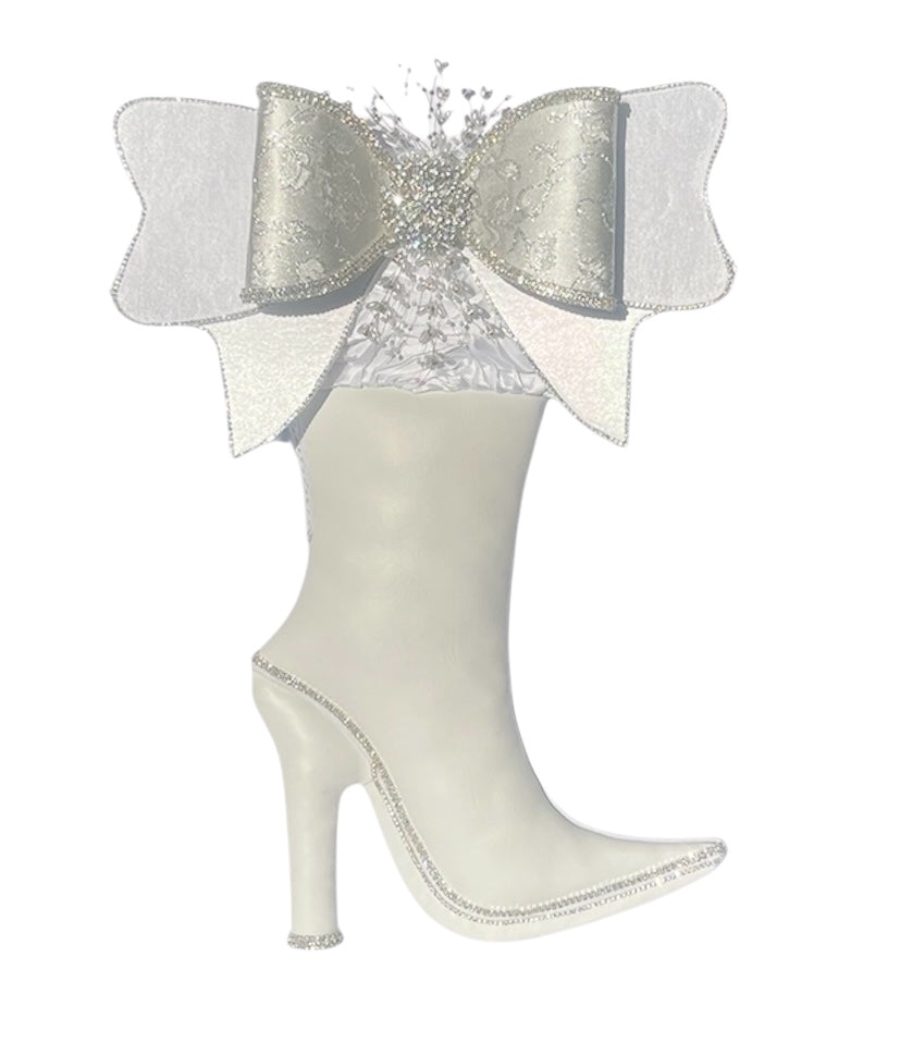 The Wedding Bridal Bougie Add couture elegance to your special day Personalization is offered with this stunning attachment handcrafted by costume designer Cindy Russell