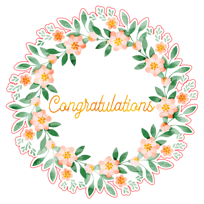 Congratulations Sentiment Signs – MilandDil Designs