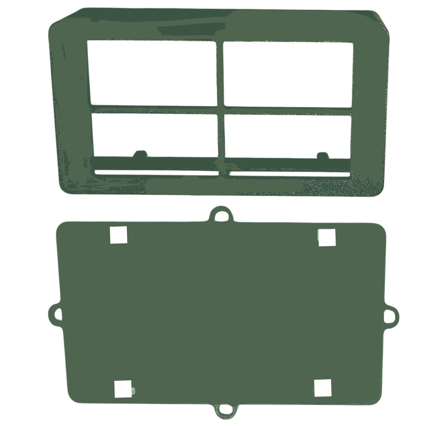 Bundle Backer™ – Modular Floral Bundle Holder for Wreaths & Door Hangers (with screws no foam)