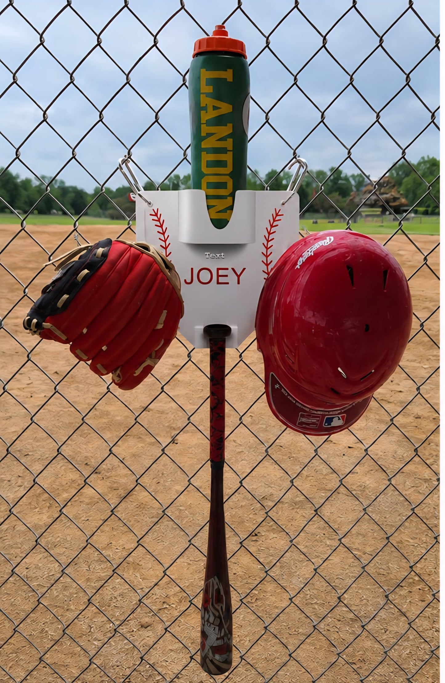 Personalized Baseball Dugout Organizer ⚾