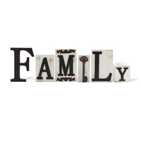 Family Inspirational Bricks w/Key Accents