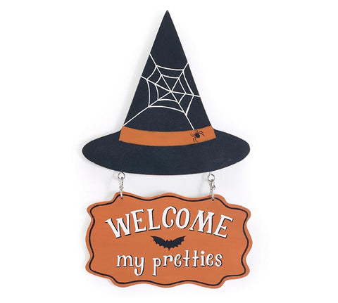Reversible Witch Hat Wall Hanging