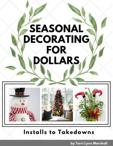 Seasonal Decorating for Dollars E-Book