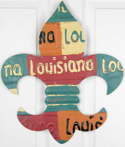 Louisiana License Plate Fleur-de-lis