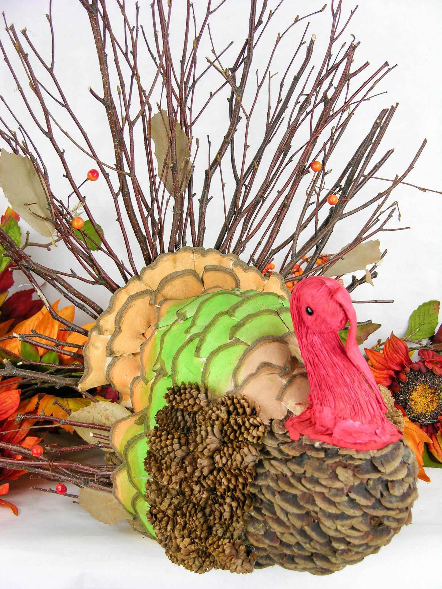 Woodchip Turkey with Twig Tail
