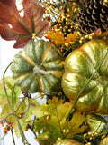 Golden Harvest Wreath