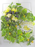 Farmer's Market Lemonade Wreath