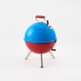 Metal Red/Blue Mini Barbeque Arrangement