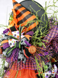 Too Too Cute Witch Wreath