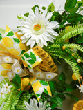 Sweet Tea Lemon Grapevine Wreath