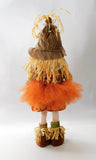 Girl Scarecrow in Tutu