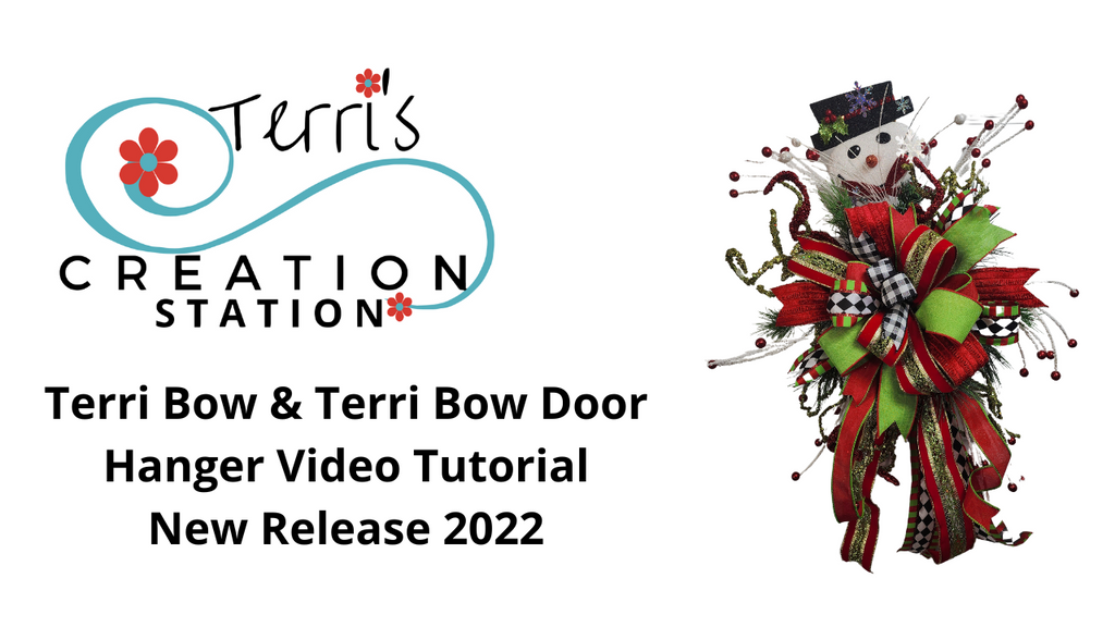 Terri Bow Door Hanger 2022 Release