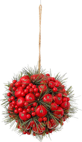 Berry Cluster & Pine Orb 6"