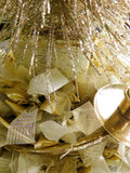 Golden Glitter Candle Arrangement