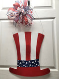 Patriotic Hat Door Hanger Tutorial