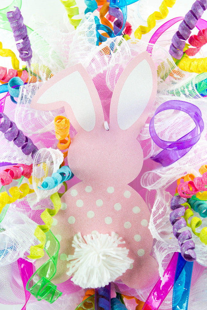 Whimsical Jelly Ribbon Easter Wreath – MilandDil Designs
