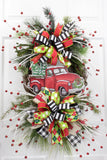 Christmas Truck Wreath