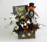 Halloween Scarecrow Arrangement