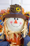 Fall Scarecrow Deco Mesh Wreath