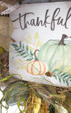 Thankful Pumpkin Grapevine Wreath