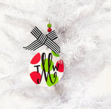 Wood Blank Ornament with Personalization