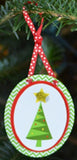 Children's Holiday Fingerprint Ornament